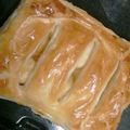 もんぴの's cooksnap of when they made 超簡単！冷凍パイシートでアップルパイ.