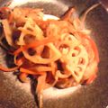 snuggle630's cooksnap of when they made ♥レンコン入りきんぴらごぼう♥.