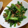 はやたんまま's cooksnap of when they made 大根の葉とツナの炒め物.