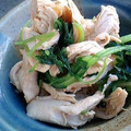 oBsession's cooksnap of when they made ささみと三つ葉の和え物.