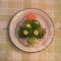 オレンジリング's cooksnap of when they made クリスマス❄キャラおにぎり☃ツリー.