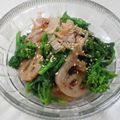 あっこ姉's cooksnap of when they made れんこんと菜の花＊梅ポン酢サラダ♪.