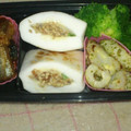 ﾌﾞｲｰﾝ's cooksnap of when they made ＊お弁当おかず＊　はんぺんの梅マヨサンド.