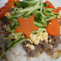 そらとはる:D:D's cooksnap of when they made ☆ガッツリ簡単！肉そぼろちらし寿司～☆.
