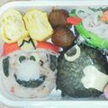 ひなこまめ's cooksnap of when they made 【スーパーマリオ＆キラー　キャラ弁】.
