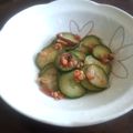 亜久里's cooksnap of when they made 即席おかず＾＾胡瓜の金山寺味噌和え.