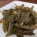 快くん's cooksnap of when they made 茎わかめ＊ニンニク炒め.