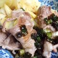 ｙ_surf's cooksnap of when they made 春キャベツの豚ロール☆たっぷりネギだれで.
