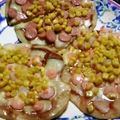 プチハイジ's cooksnap of when they made フライパンで焼ける♪超簡単ピザ生地.