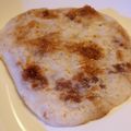 ミニチュアバジル's cooksnap of when they made お餅でホットッ（ホットク）風♪.