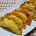 ねっちゃんっ's cooksnap of when they made 餃子の皮　de　パリパリマヨ玉焼き❤.