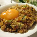 miyuki12's cooksnap of when they made 卵まぜまぜ★焼きカレーチャーハン.