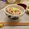 エリィガガ's cooksnap of when they made ☆ねぎ塩豚丼☆.