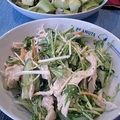 さぁ★たぁ★'s cooksnap of when they made 水菜とチキンの山盛りサラダ♪.