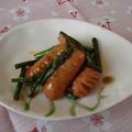 枝豆コロ助's cooksnap of when they made ウインナーとアスパラのソース炒め.