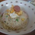 このみん家's cooksnap of when they made お店超え?な激うまチャーハン.