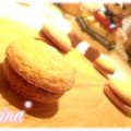 ☆リナ★'s cooksnap of when they made ♪ガナッシュサンドのさくさくクッキー♪.