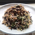 takabamaki's cooksnap of when they made ★切干大根とひじきとほうれん草のナムル★.
