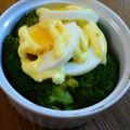 おぶうさま's cooksnap of when they made ブロッコリーとゆで卵のマヨチーズ焼き.