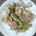 salymama's cooksnap of when they made 豚肉とアスパラのオイスターソース炒め.