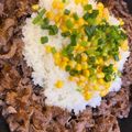 ゆなちまま's cooksnap of when they made フライパンでペッパーランチ風簡単まぜご飯.