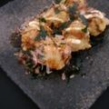 bennu's cooksnap of when they made サクとろ♪揚げじゃがたこ焼き♪.