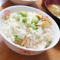 ななクレープ's cooksnap of when they made おあげと枝豆の味ごはん.