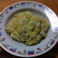 蓮花☆'s cooksnap of when they made 卵とネギのシンプルチャーハン.