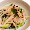 ありかん's cooksnap of when they made あっさり味＊モヤシとわかめのサラダ＊簡単.