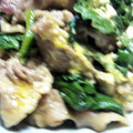 sssyyk's cooksnap of when they made 豚肉とほうれん草の卵とじ.