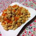 みゅmiyu's cooksnap of when they made 高野豆腐と人参のそぼろ.