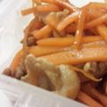 MofeMofee's cooksnap of when they made 豚肉とにんじんの甘辛炒め.