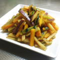 sacoママ's cooksnap of when they made さつまいも＆かぼちゃ☆甘辛きんぴら.