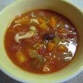 さとみりん's cooksnap of when they made 野菜を食べよう☆チリ~トマトスープ♡.