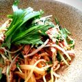ﾓﾘｰ's cooksnap of when they made 水菜&ハムの胡麻マヨパスタ.