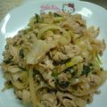 myukitty's cooksnap of when they made 豚♥♡香味ねぎ炒め.