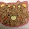 MILMILKちゃん's cooksnap of when they made イチゴ飾りリラックマのサンドイッチ♪.