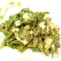 ayatowa's cooksnap of when they made わさび菜と卵のサラダ.