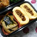 pyonpoco's cooksnap of when they made 焼肉のたれde味付けひき肉卵焼き♪.