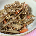 ハル菓子パン's cooksnap of when they made 我が家の きんぴらごぼう.