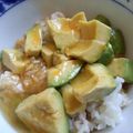 ★ままちｬん★'s cooksnap of when they made アボガドと卵の丼.