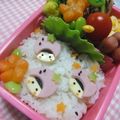フーミン✩'s cooksnap of when they made ＊キャラ弁＊　魚ニソDEイチゴ頭巾ちゃん.