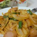 tttrrrkkk's cooksnap of when they made 簡単☆ナポリタン.