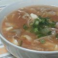 まよペンギン's cooksnap of when they made キムチと豚肉のあったかスープ♪.