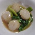 せつみか's cooksnap of when they made 青梗菜とホタテのコンソメ煮.