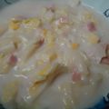 flipper6's cooksnap of when they made ∮とろ～り♥キャベツとベーコンの豆乳煮∮.