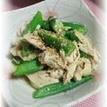 ＴＯＭＯＷＡＴ's cooksnap of when they made 紹興酒が香る鶏胸肉とオクラの中華和え♪.