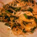 ★ぷにまるる★'s cooksnap of when they made ピリ辛にらともやしの卵とじ.