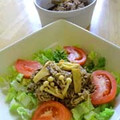 Munchkin's　Mom's cooksnap of when they made 牛肉ときのこのマリネサラダ.