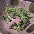 Tentsuma's cooksnap of when they made かなるンちの塩麹豆苗のあえもの.